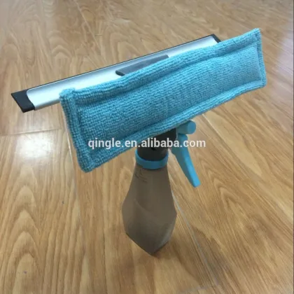 spray window squeegee wiper, glass window cleaning wiper