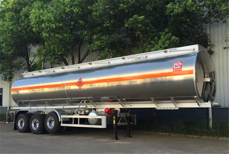 aluminium alloy tank semi trailer