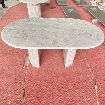 Designer Natural Marble Dining Table