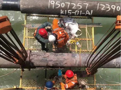 Offshore Pipeline Counterweight Welded Wire Mesh