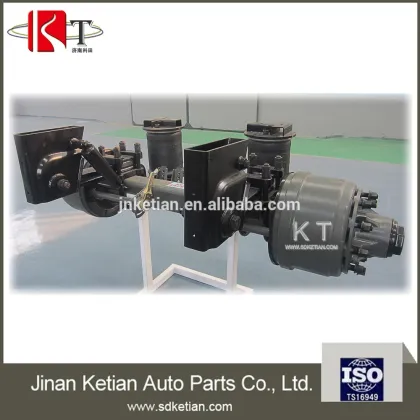 lowbed semi trailer air ride suspension 9ton airbag suspensions