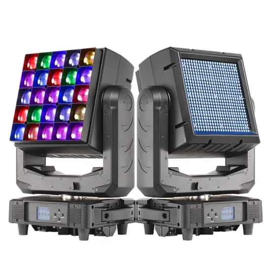 High Power LED Pixel Wash Zoom & Strobe Double Face Matrix Moving Head Stage Light