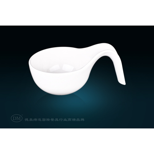 8.7 Inch Spoon Shape Melamine Bowl