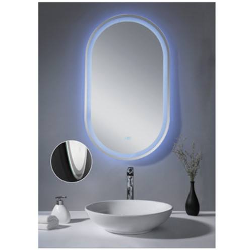 Miroir de salle de bain LED rectangulaire MO15