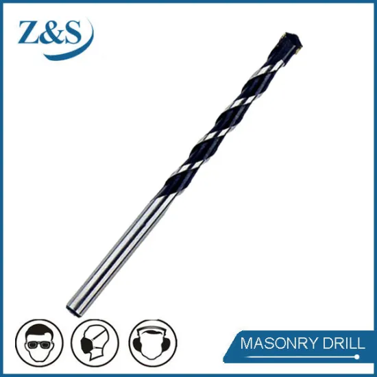 BLACK & WHITE TEMPERED BODY MASONRY DRILLS BIT