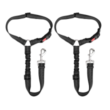 Elastic Bungee Dog Seat Belt Harness