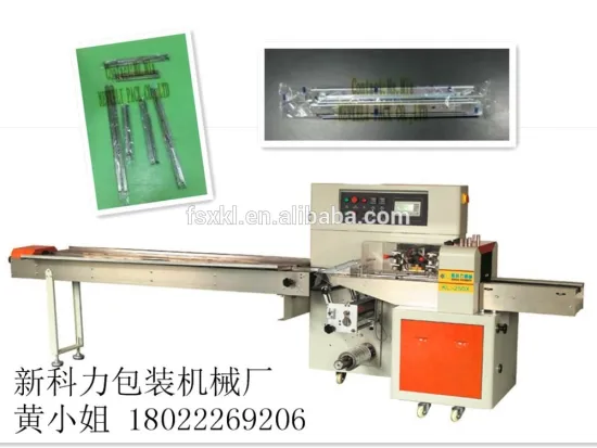 metal pipe slider automatic wrap packing machine