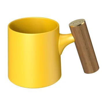 DHPO Eco-Friendly High-Fired Reusable Coffee Cups with Lids and Logo