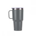 Taza de café de acero inoxidable de 30oz con asa