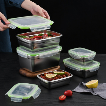 Stainless Steel Microwave-Safe Freezer Storage Bowls - Large & Small Sets