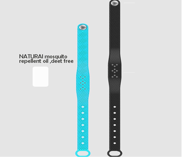 Natural Essential Oil Custom Silicone Anti-mosquito Strap