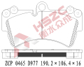 FMSI D977 Ceramic Brake Pad for VW