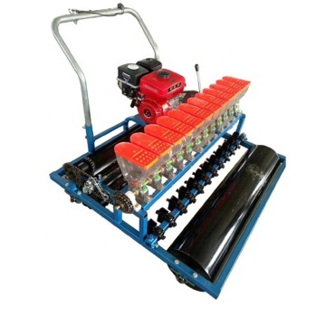 6 Row Onion Carrot Garlic Seed Planter - Gasoline Vegetable Seeder Machine