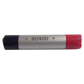 Soft Pack Lithium Polymer Battery, ICS80400 with 3.7V, 185mAh for Electronic Cigarettes