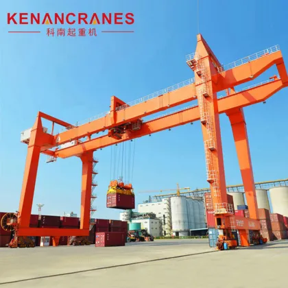 ZPMC Railway Station Gantry Crane for 20 Feet Container Lifting