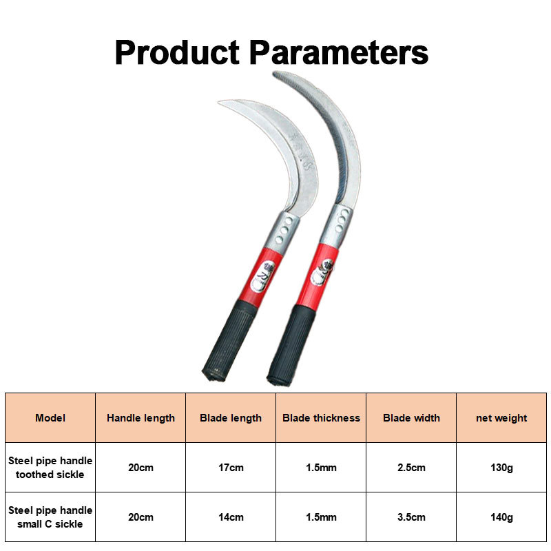 Agricultural serrated sickle stainless steel lawn mower sickle