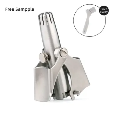Wholesale Stainless Steel Nose & Ear Razor Shaver: Portable, Manual, and Washable Hair Trimmer
