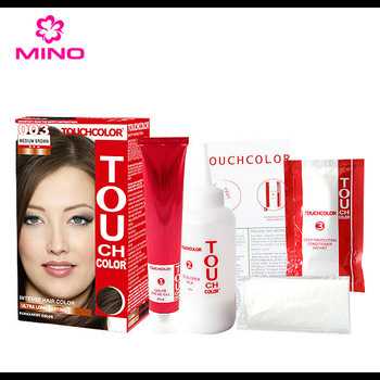 OEM TOUCH COLOR Permanent Hair Color Tube Professional Hair Dye