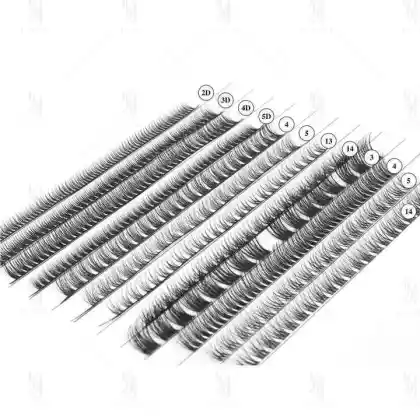 DIY False Eyelashes: Wholesale Lash Extension Segments