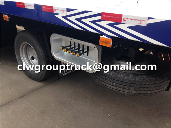 Wrecker Truck Tire and Spare One