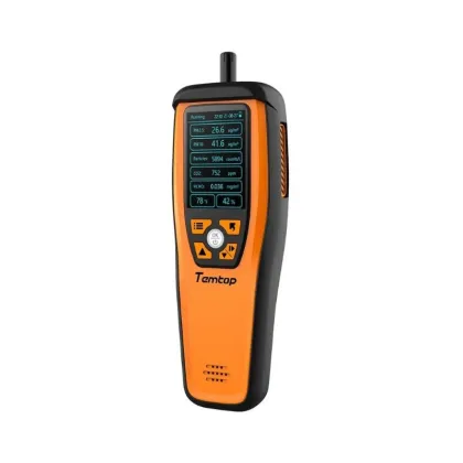 Temtop M2000 2nd Generation CO2 Monitor - Portable Air Quality Device for CO2, PM2.5, PM10, and Formaldehyde