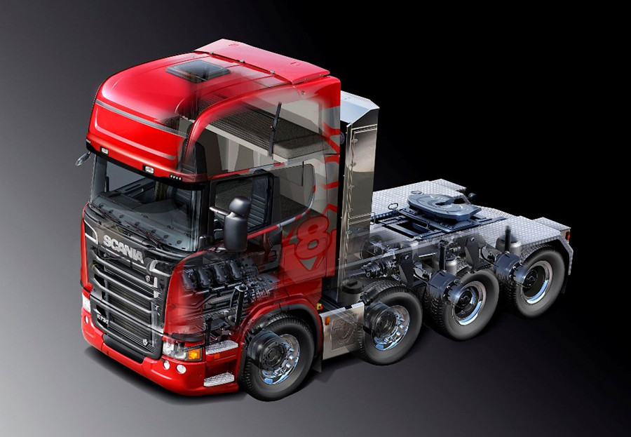 طوقا رأس Scania D11 DS1 BS560