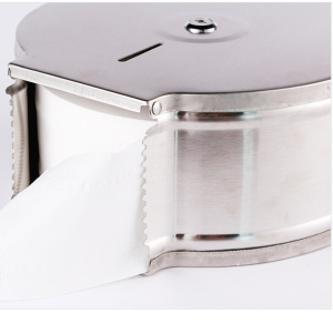 304 스테인레스 스틸 헤비 듀티 공용 욕실 종이 롤 홀더 안티 파손 산업 호텔 화장지 디스펜서