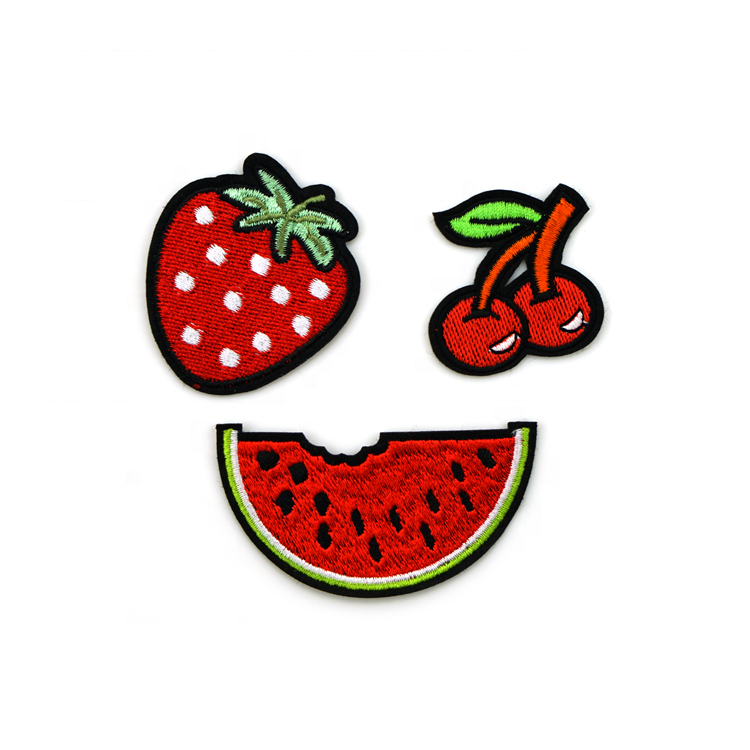 Fruit Velcro Embroidery