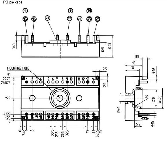 Thyristor Module SK70DH12 (3)