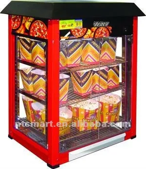 Popcorn warming showcase
