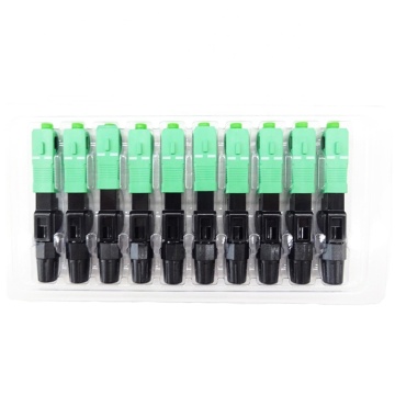 High-Quality FTTH Quick Assembly Fiber Optic SC APC Connector