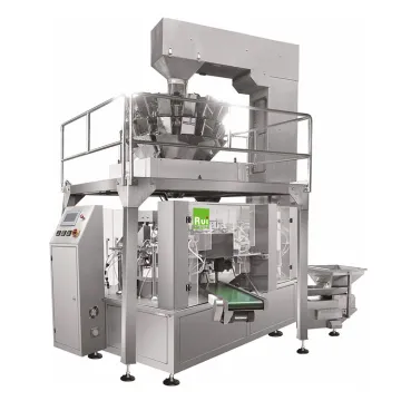 R8-300 Automatic Rotary Premade Bag Granule Doypack Vacuum Packing Machine with Multihead Weighing