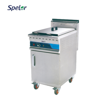 CE Certified GF461 ISO 46L Commercial Standing Gas Deep Fryer