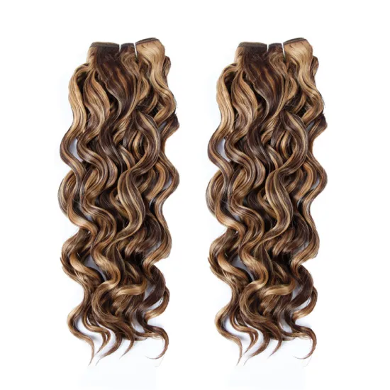 Ombre Brown Water Wave Crochet Braids for Passion Twist Crochet Hair Passion Twist Braiding Hair Extensions