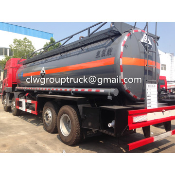 FAW 8X4 Hóa chất lỏng Tanker Truck 30000L