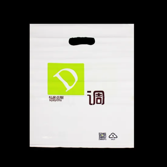 Green Polypropylene Packaging Die Cut Bag