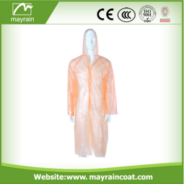 Pe Rain Coats Raincoats Plastic dengan Hood
