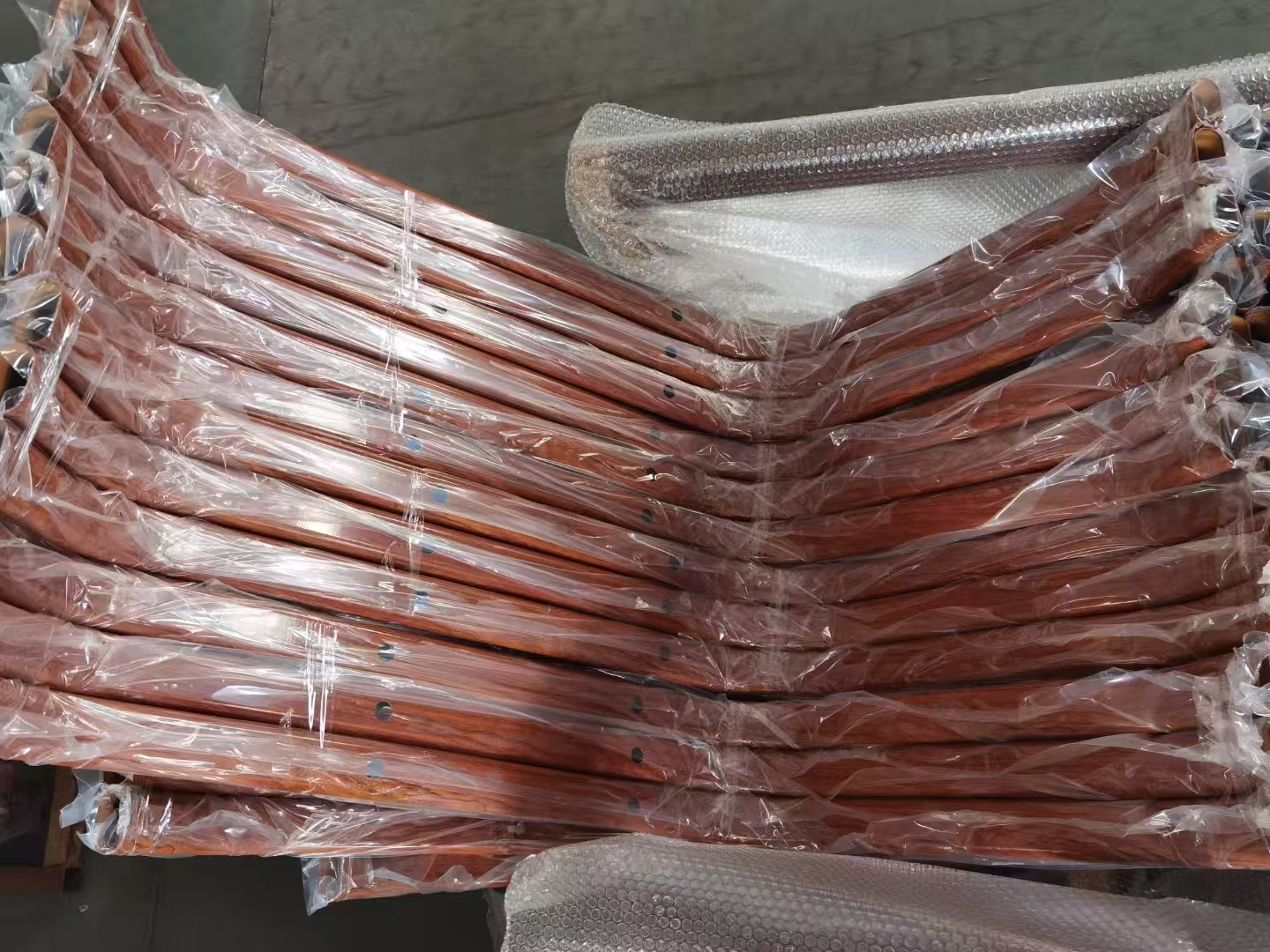Aluminum alloy extrusion wooden coating profiles