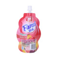 L&#39;impression personnalisée en plastique liquide/lait/jus de fruits/ Stand up Pouch Bag avec bec verseur