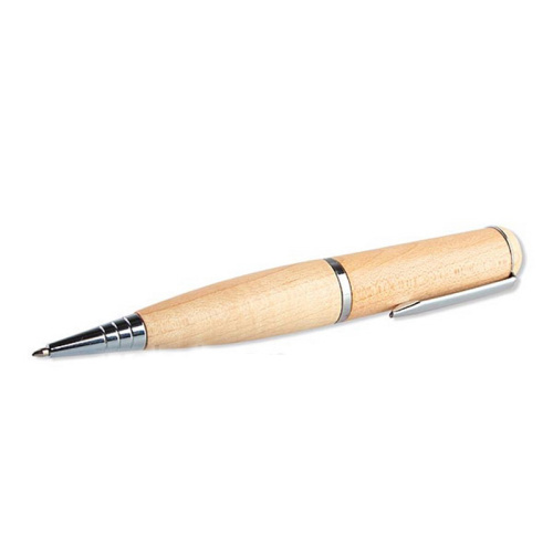 Practical USB Flash Drive Wood Pen Shape USB