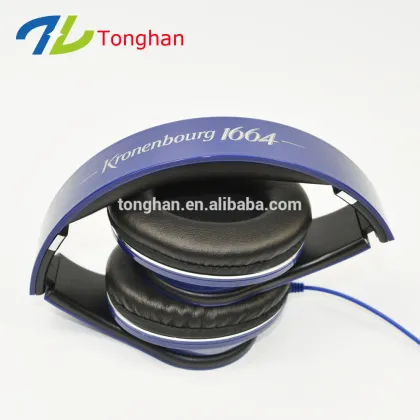 Big brand OEM headphone headset stereo headband headphone for Pepsi