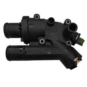 LR001312 Engine Coolant Thermostat & Housing for LAND ROVER Freelander 2 Evoque Discovery Sport Jaguar 2.2 Thermostat