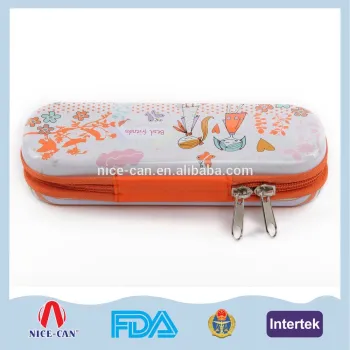 Customized rectangular attractive metal pencil case pencil boxes