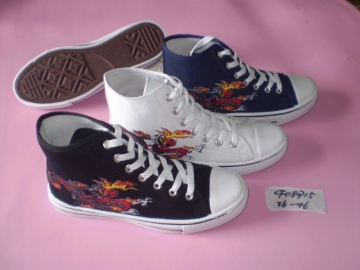 injection shoes(canvas injection shoes/casual shoes)