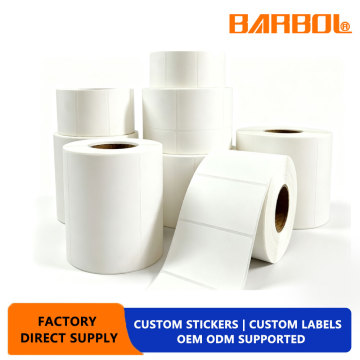 Smooth Coated Paper Sticker Label Material