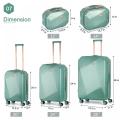 5-Piece Hard Shell Carry on Luggage Suitcase Sets