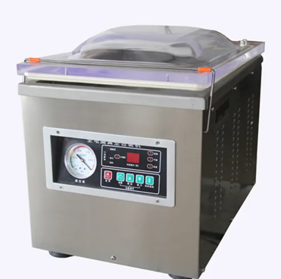Tabletop Vacuum Sealer for Food Packing and Gas Flushing