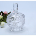 Sunflower Pattern Glass Candy Jar With Lid Storage Bottles