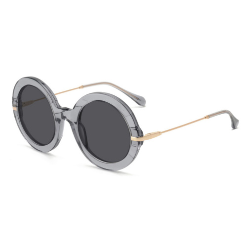 Custom Round Acetate Sunglasses