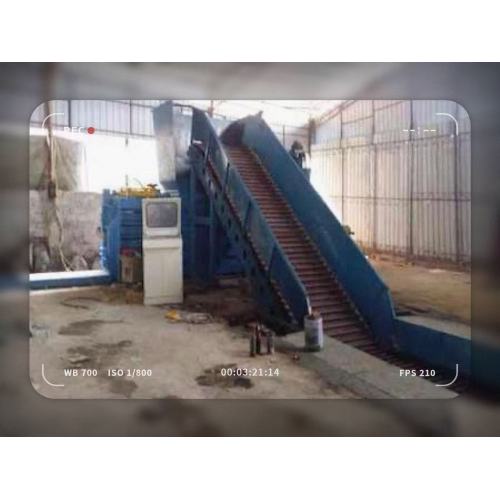 Enfardadeira de resíduos de papel de alta eficiência para reciclagem